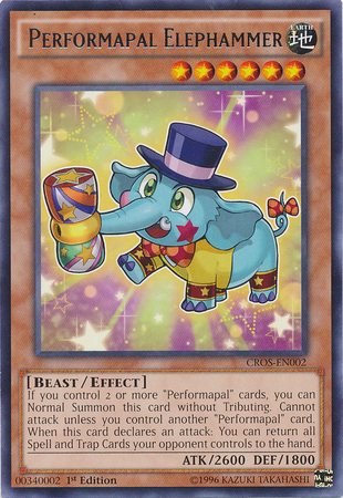 Performapal Elephammer [CROS-EN002] Rare | Odin's Place