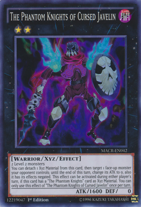 The Phantom Knights of Cursed Javelin [MACR-EN042] Super Rare | Odin's Place