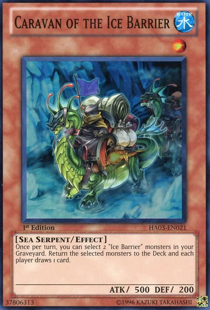 Caravan of the Ice Barrier [HA03-EN021] Super Rare | Odin's Place