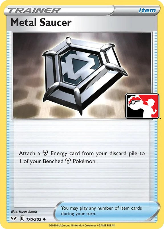 Metal Saucer (170/202) [Prize Pack Series One] | Odin's Place