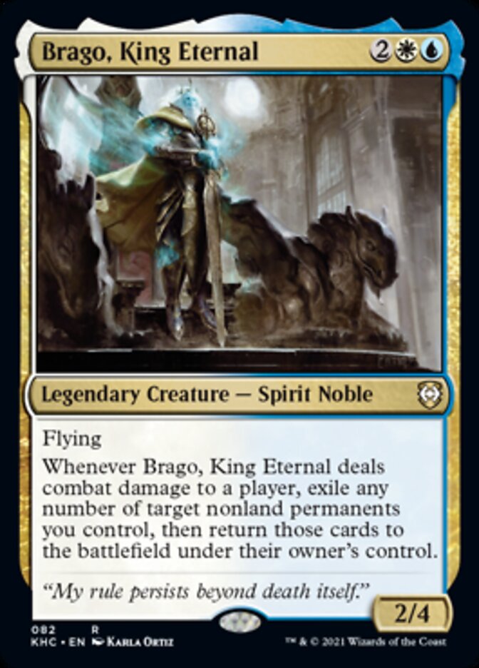 Brago, King Eternal [Kaldheim Commander] | Odin's Place