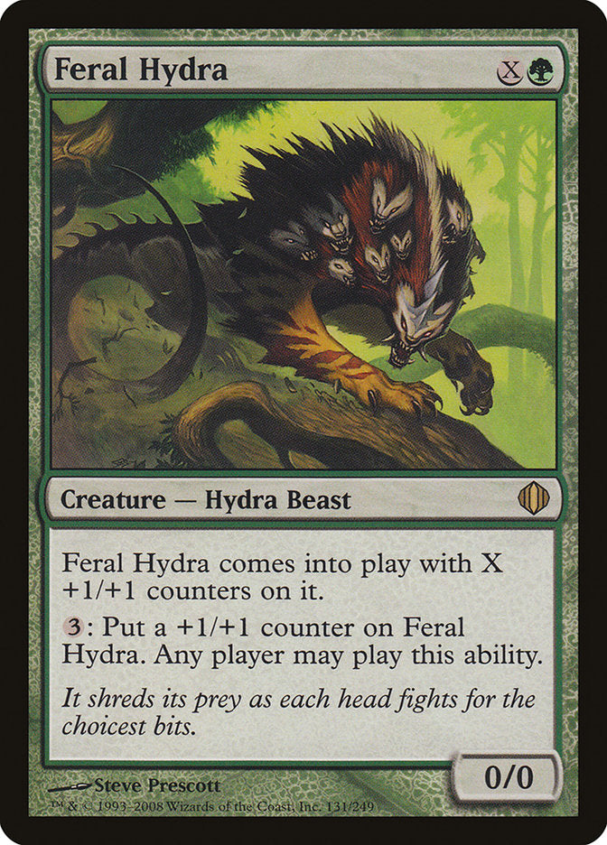 Feral Hydra (131) [Shards of Alara] | Odin's Place