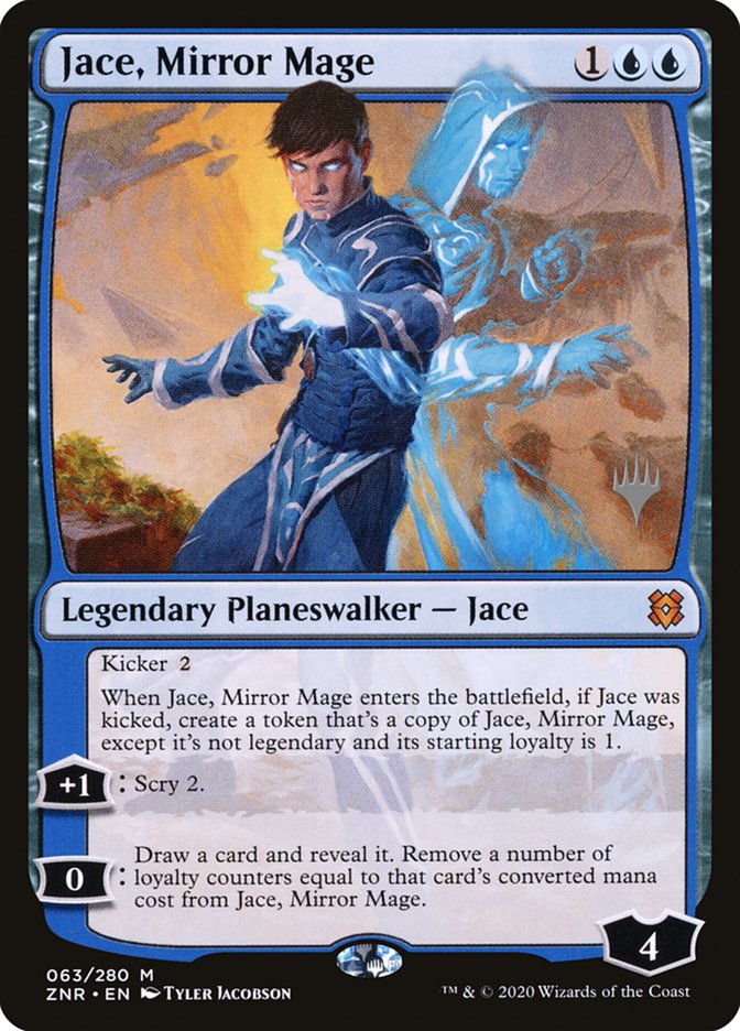 Jace, Mirror Mage (Promo Pack) [Zendikar Rising Promos] | Odin's Place
