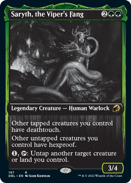Saryth, the Viper's Fang [Innistrad: Double Feature] | Odin's Place