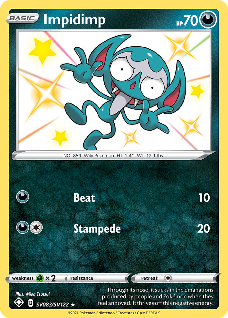 Impidimp (SV083/SV122) [Sword & Shield: Shining Fates] | Odin's Place