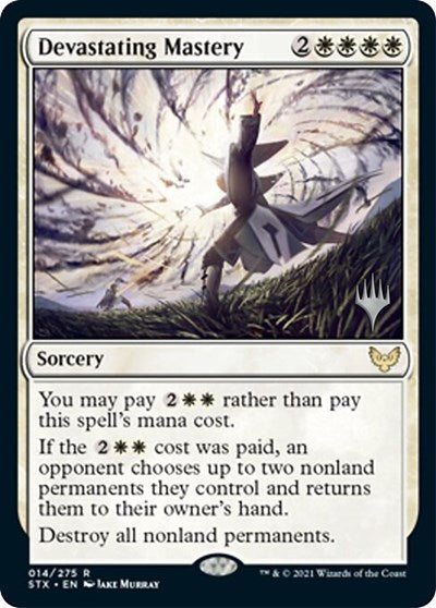 Devastating Mastery (Promo Pack) [Strixhaven: School of Mages Promos] | Odin's Place