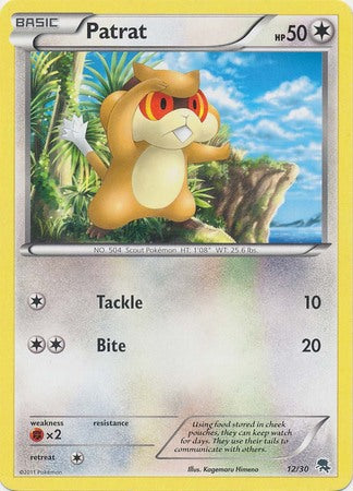 Patrat (12/30) [Black & White: Trainer Kit - Zoroark] | Odin's Place