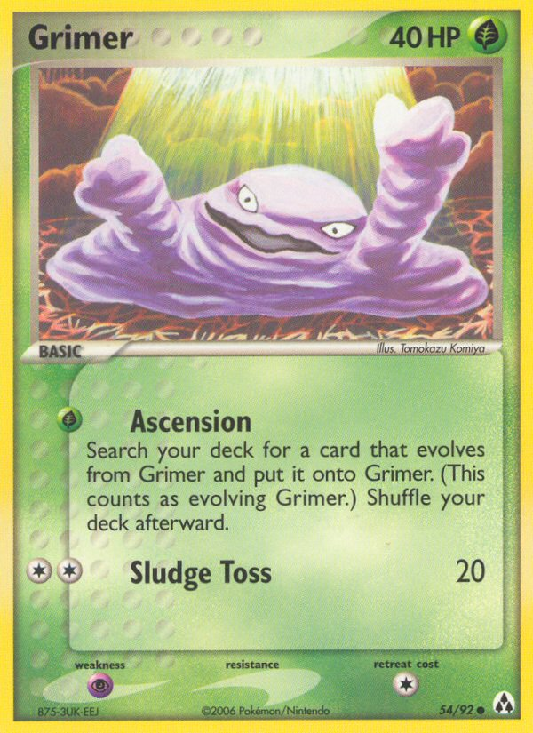 Grimer (54/92) [EX: Legend Maker] | Odin's Place