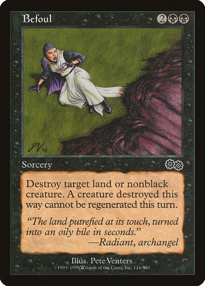 Befoul (116) [Urza's Saga] | Odin's Place