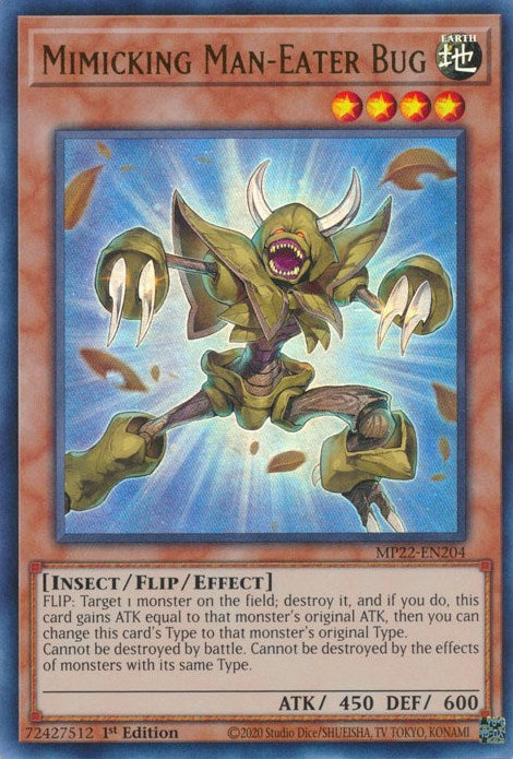 Mimicking Man-Eater Bug [MP22-EN204] Ultra Rare | Odin's Place