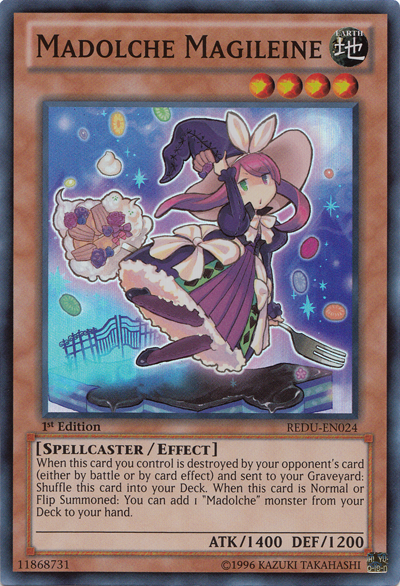Madolche Magileine [REDU-EN024] Super Rare | Odin's Place