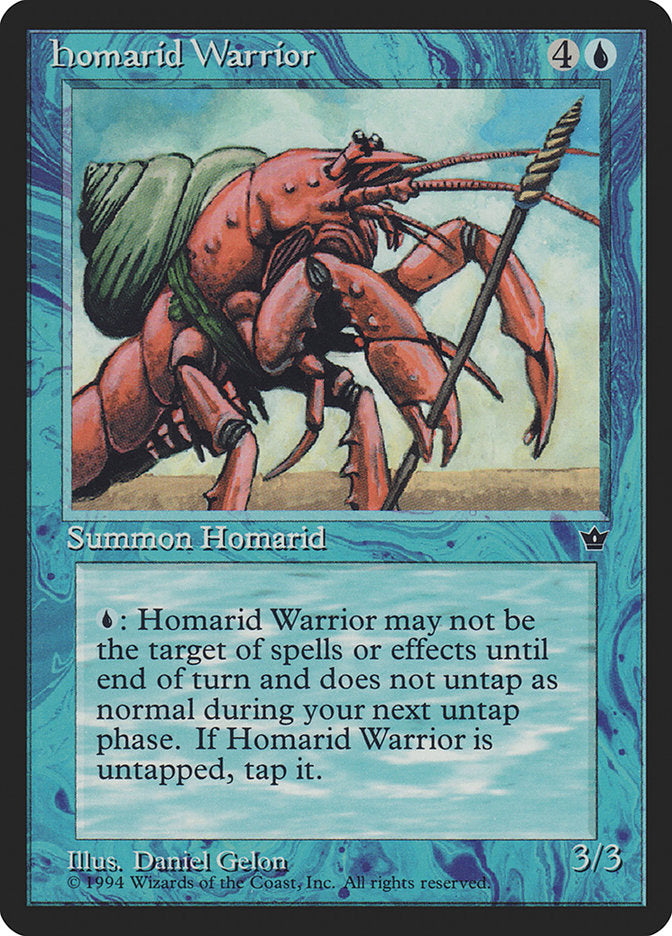 Homarid Warrior (Daniel Gelon) [Fallen Empires] | Odin's Place