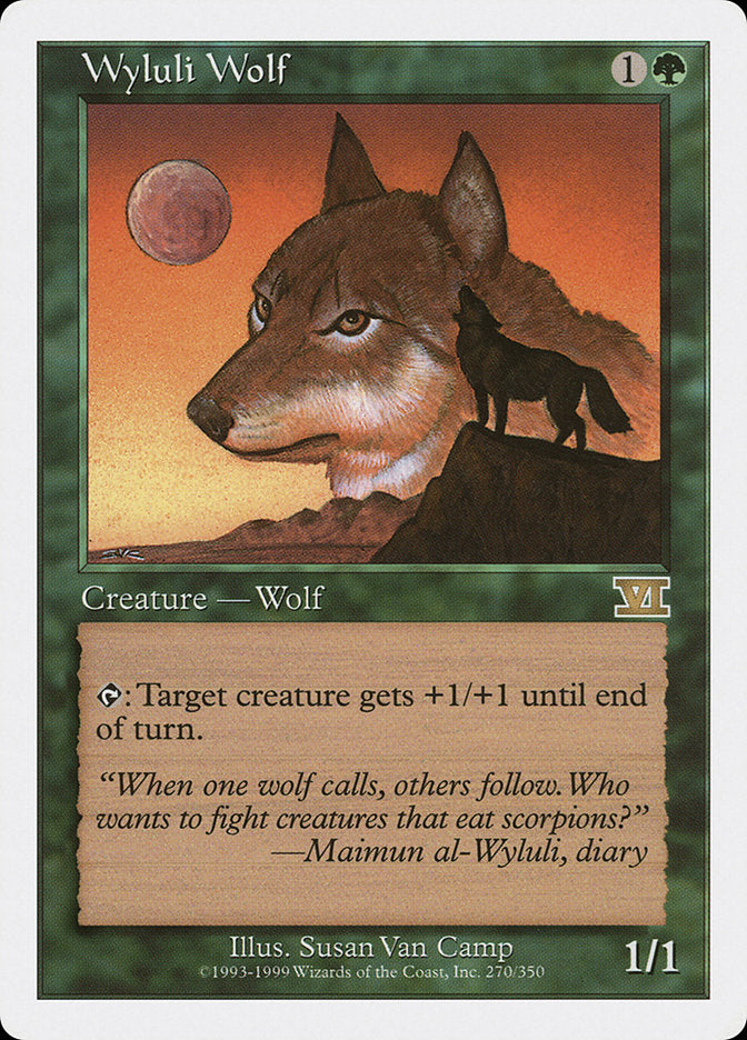 Wyluli Wolf (270) [Classic Sixth Edition] | Odin's Place