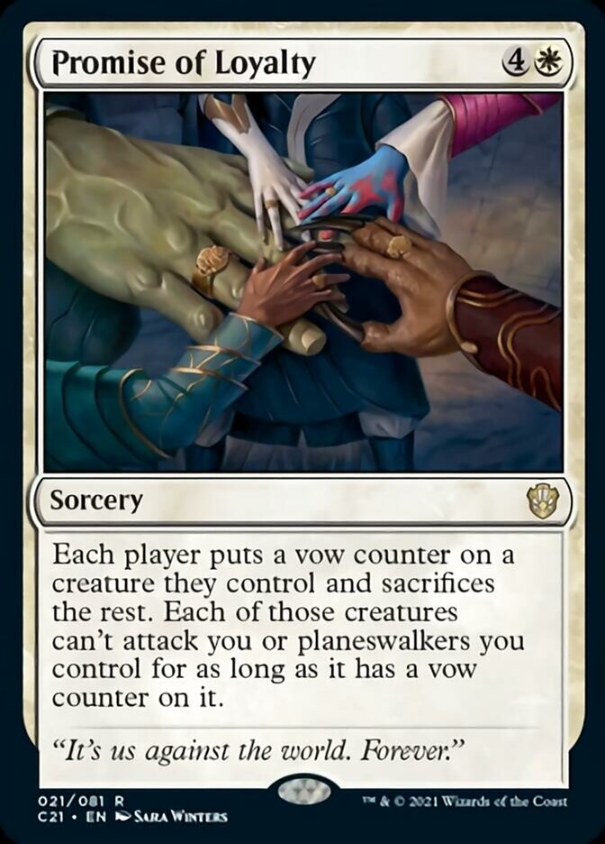 Promise of Loyalty [Commander 2021] | Odin's Place