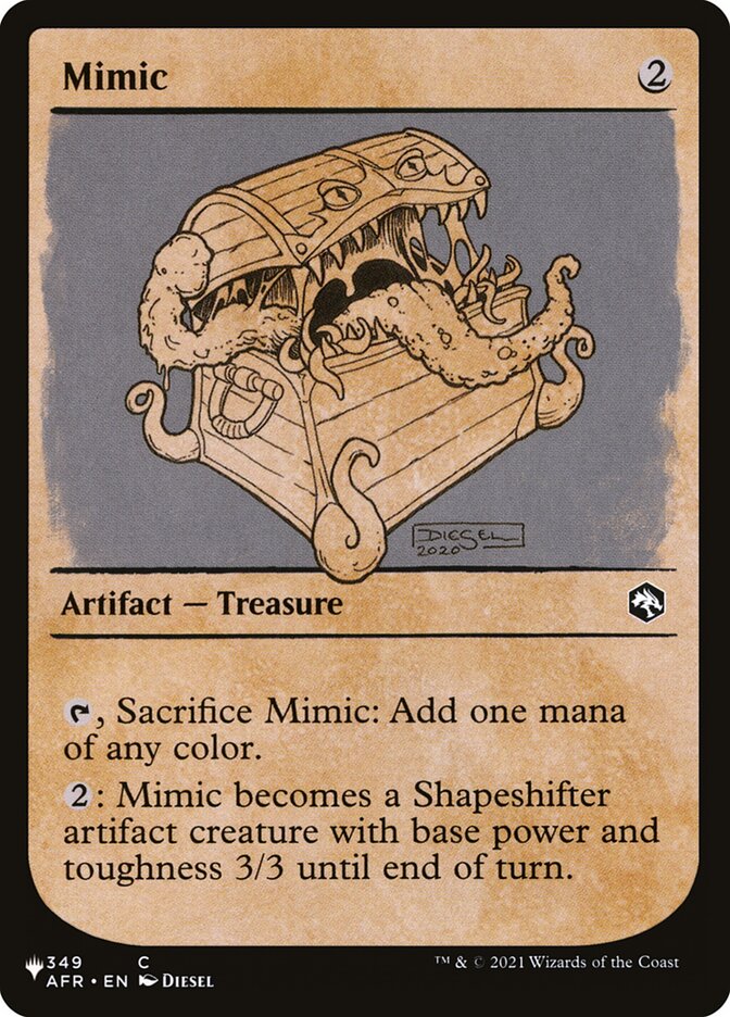 Mimic (Showcase) [The List] | Odin's Place