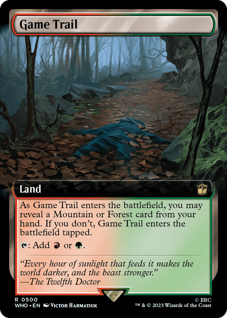 Game Trail (Extended Art) [Doctor Who] | Odin's Place