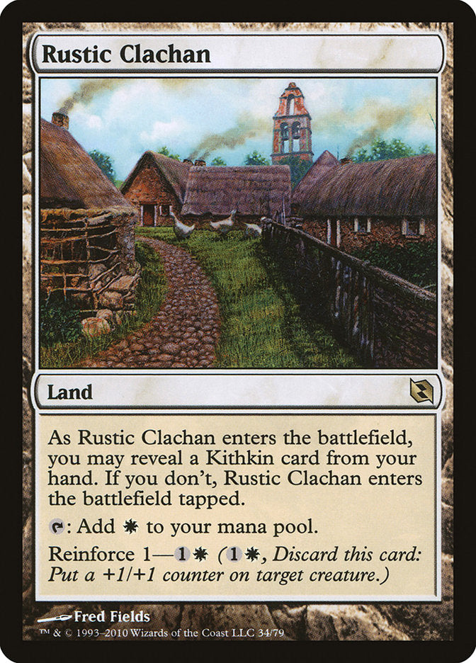 Rustic Clachan (34) [Duel Decks: Elspeth vs. Tezzeret] | Odin's Place
