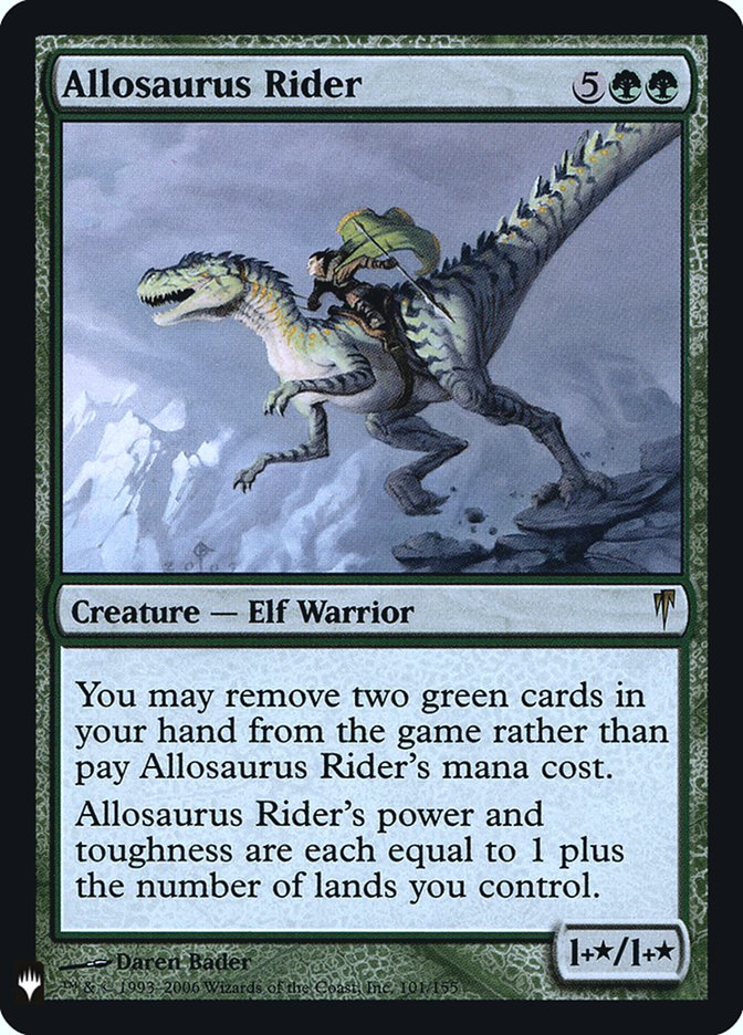 Allosaurus Rider [Mystery Booster] | Odin's Place