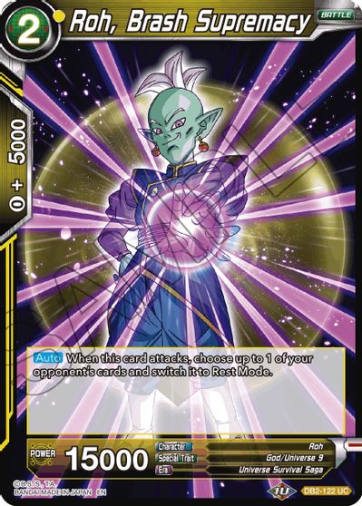 Roh, Brash Supremacy (Reprint) (DB2-122) [Battle Evolution Booster] | Odin's Place