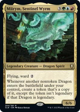 Miirym, Sentinel Wyrm [Commander Legends: Battle for Baldur's Gate] | Odin's Place