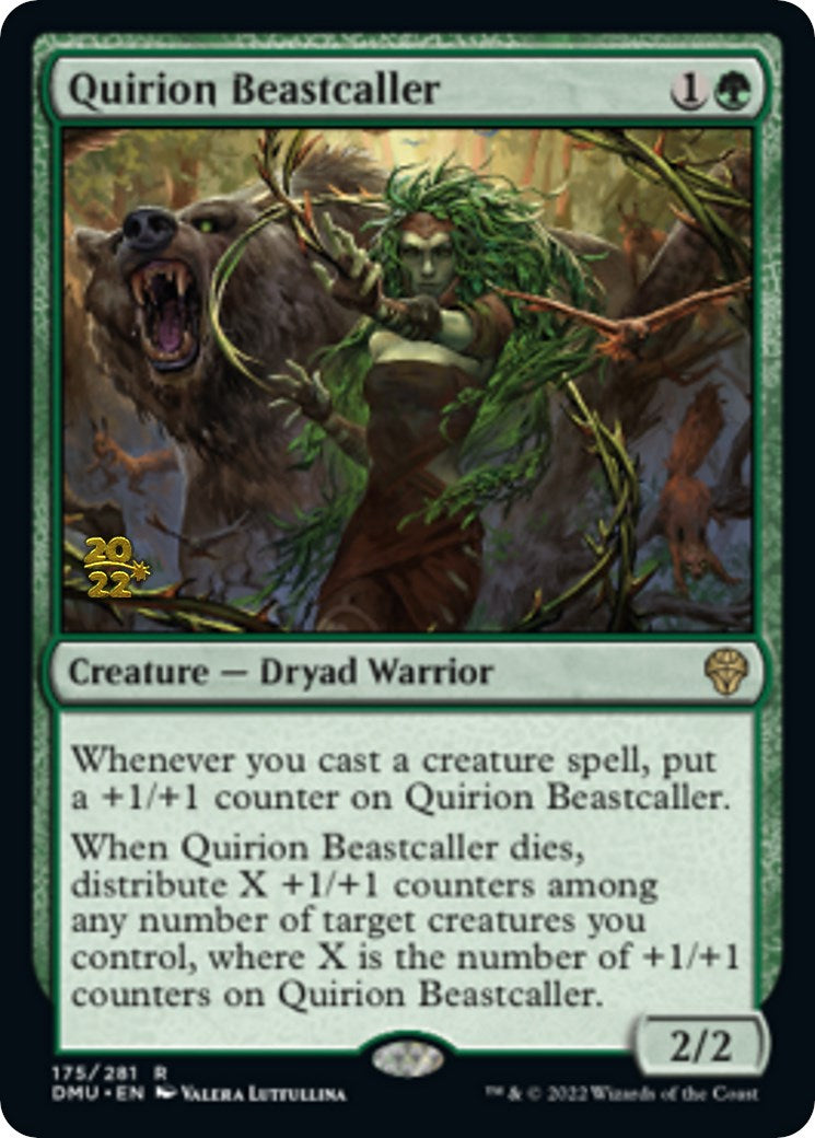Quirion Beastcaller [Dominaria United Prerelease Promos] | Odin's Place