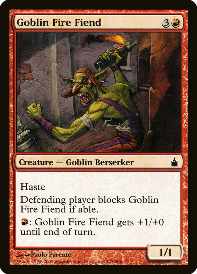 Goblin Fire Fiend (127) [Ravnica: City of Guilds] | Odin's Place