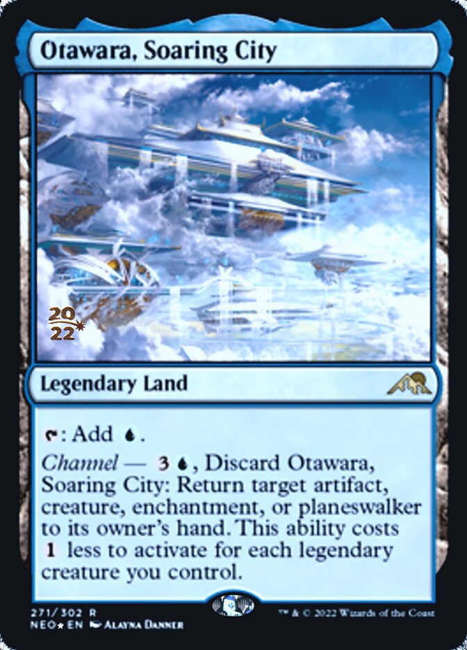 Otawara, Soaring City [Kamigawa: Neon Dynasty Prerelease Promos] | Odin's Place