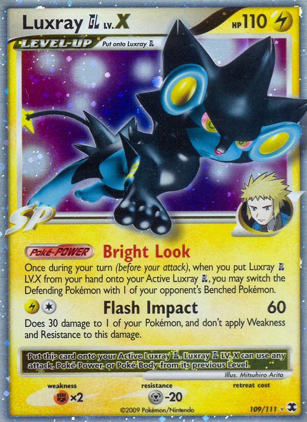 Luxray GL LV.X (109/111) [Platinum: Rising Rivals] | Odin's Place