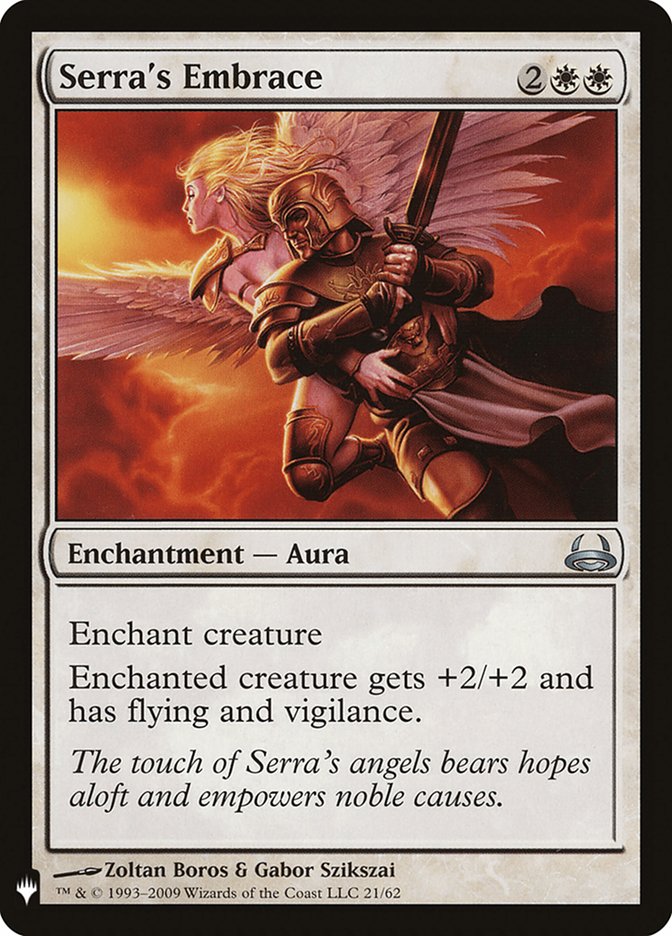 Serra's Embrace [Mystery Booster] | Odin's Place