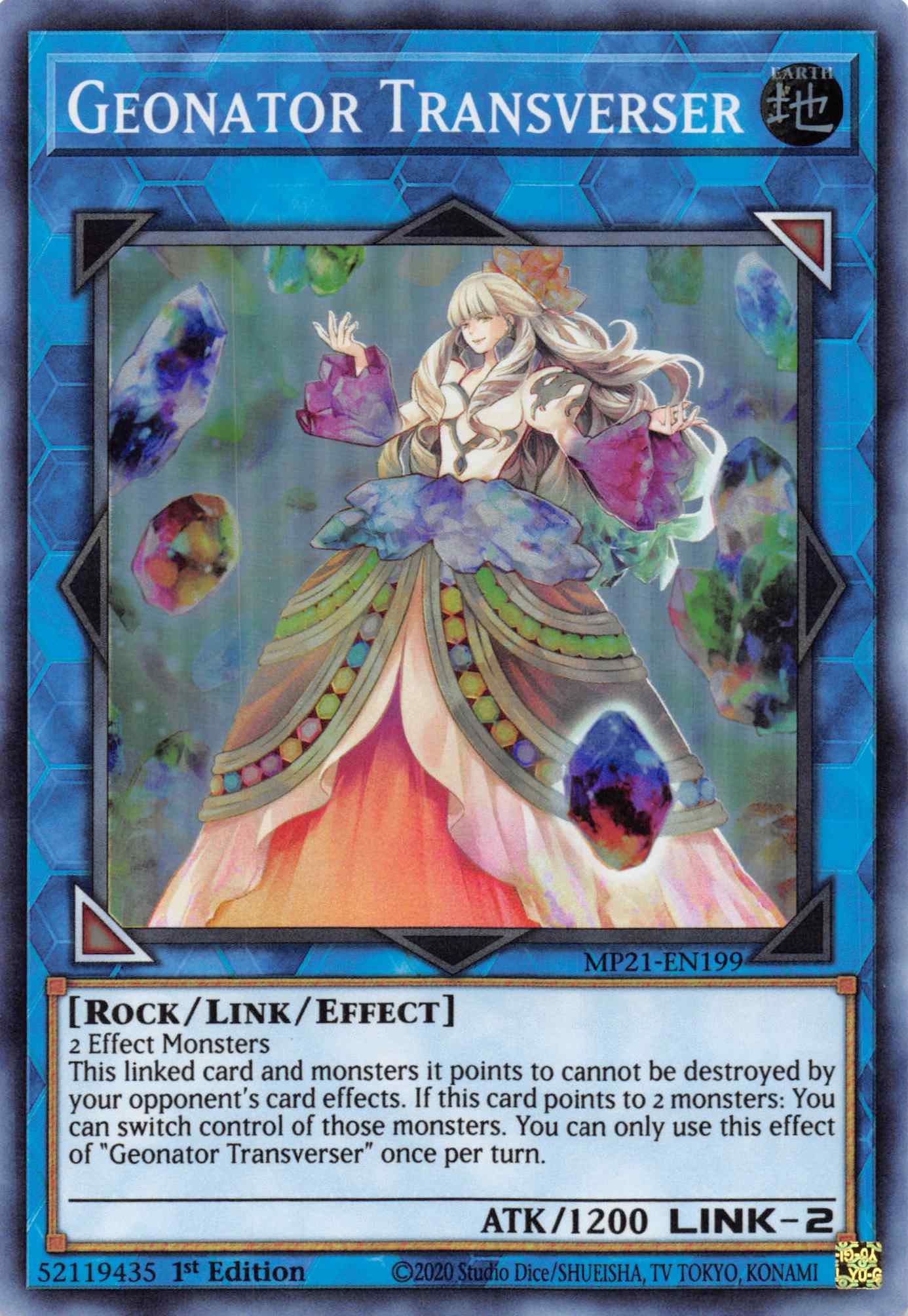 Geonator Transverser [MP21-EN199] Super Rare | Odin's Place