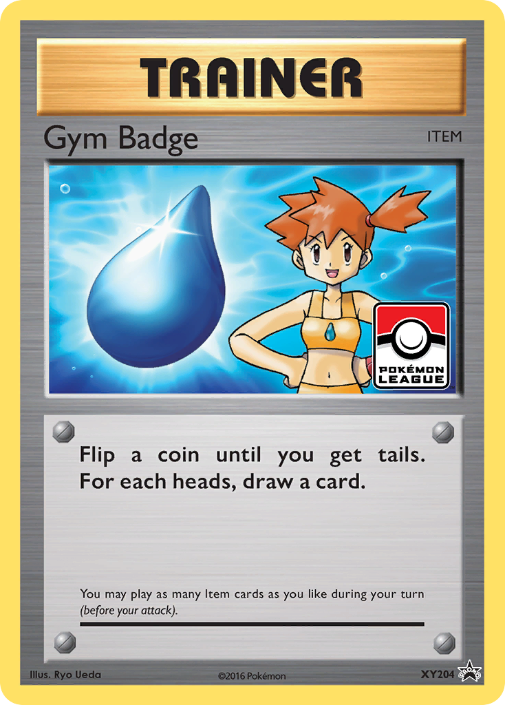 Gym Badge (XY204) (Misty) [XY: Black Star Promos] | Odin's Place