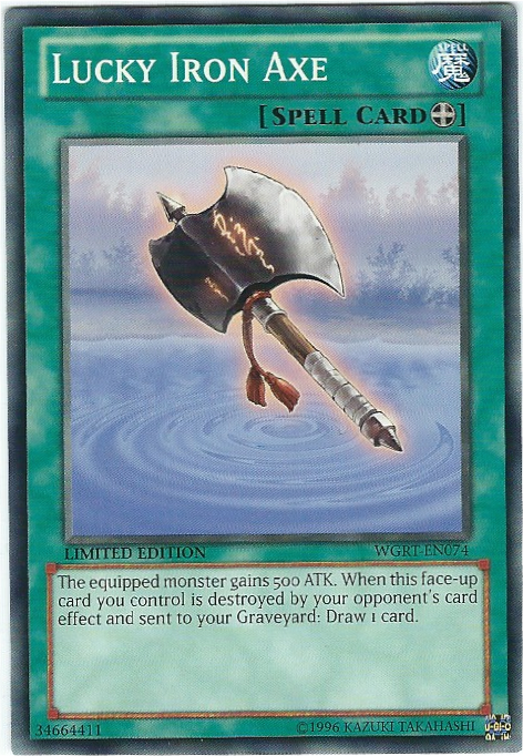 Lucky Iron Axe [WGRT-EN074] Common | Odin's Place
