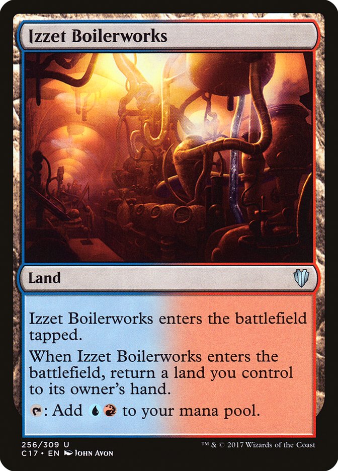 Izzet Boilerworks (256) [Commander 2017] | Odin's Place