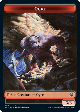 Ogre // Zombie Double-Sided Token [Starter Commander Decks] | Odin's Place