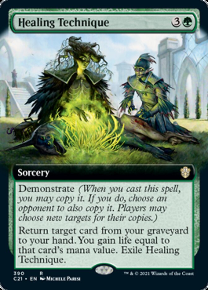 Healing Technique (Extended Art) [Commander 2021] | Odin's Place
