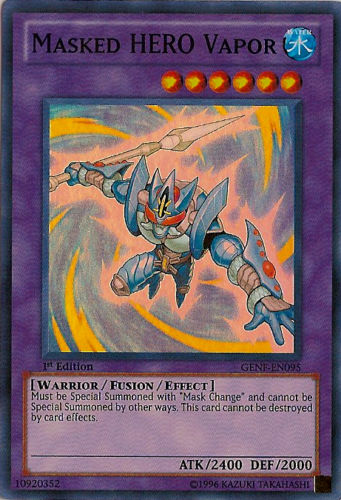 Masked Hero Vapor [GENF-EN095] Super Rare | Odin's Place