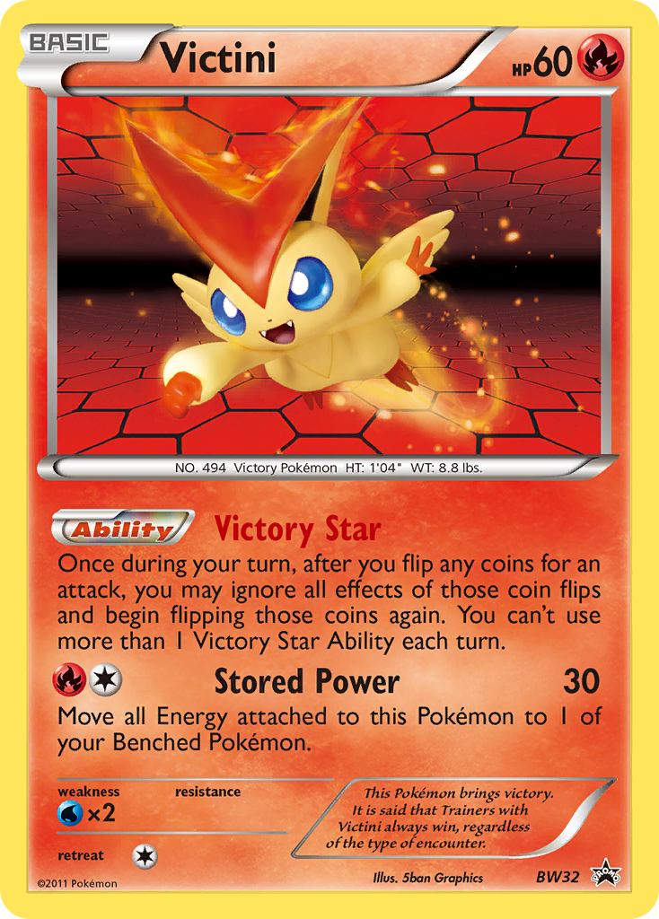 Victini (BW32) [Black & White: Black Star Promos] | Odin's Place