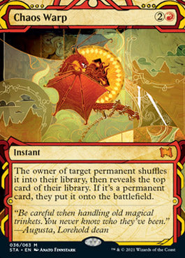 Chaos Warp [Strixhaven: School of Mages Mystical Archive] | Odin's Place