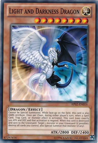 Light and Darkness Dragon [AP02-EN016] Common | Odin's Place