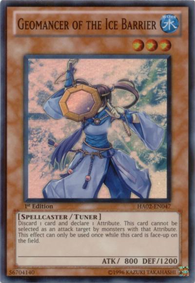 Geomancer of the Ice Barrier [HA02-EN047] Super Rare | Odin's Place
