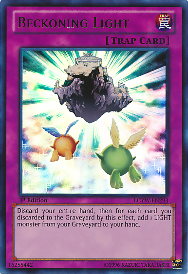 Beckoning Light [LCYW-EN293] Ultra Rare | Odin's Place