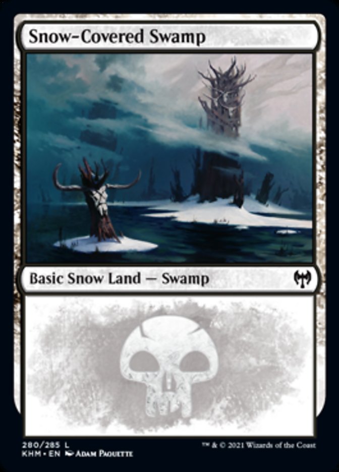 Snow-Covered Swamp (280) [Kaldheim] | Odin's Place