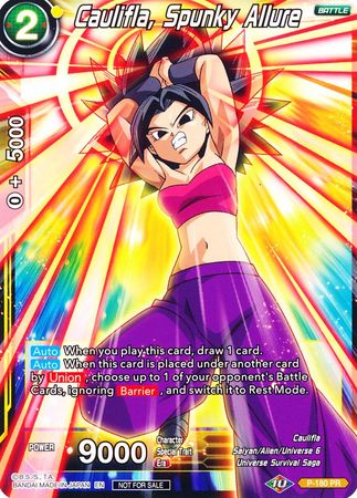 Caulifla, Spunky Allure (P-180) [Promotion Cards] | Odin's Place