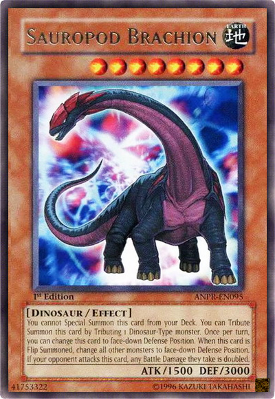 Sauropod Brachion [ANPR-EN095] Rare | Odin's Place