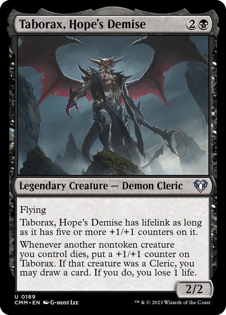 Taborax, Hope's Demise [Commander Masters] | Odin's Place