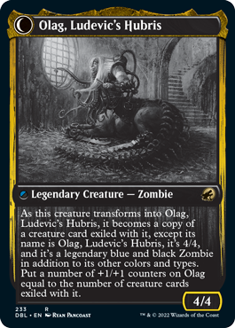 Ludevic, Necrogenius // Olag, Ludevic's Hubris [Innistrad: Double Feature] | Odin's Place