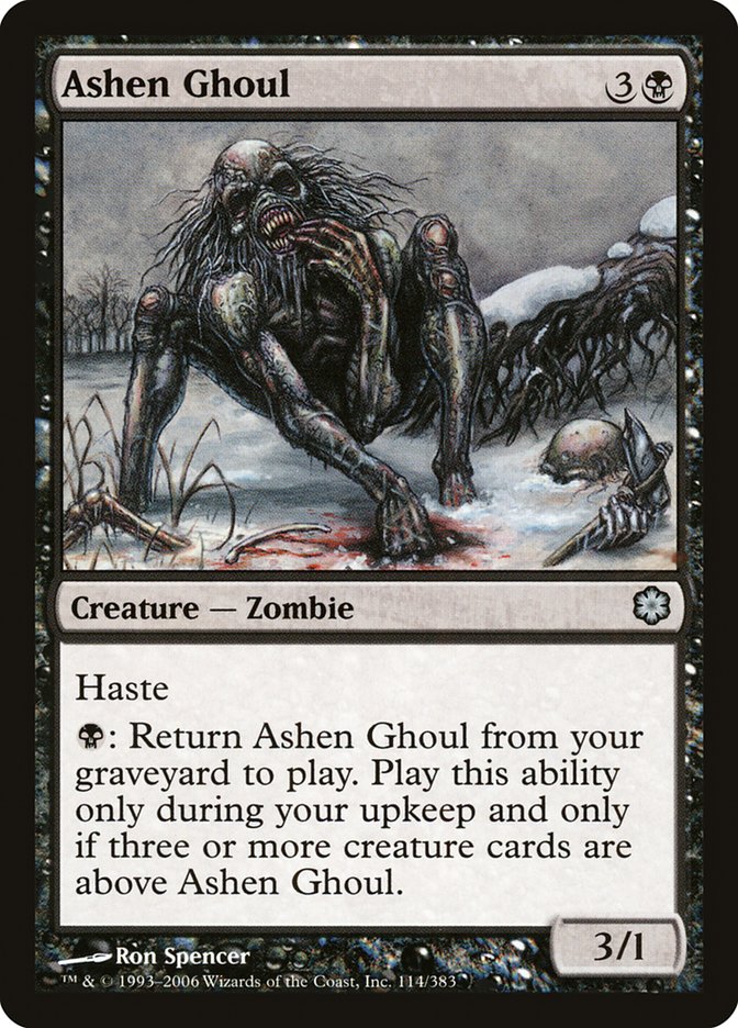 Ashen Ghoul (114) [Coldsnap Theme Decks] | Odin's Place