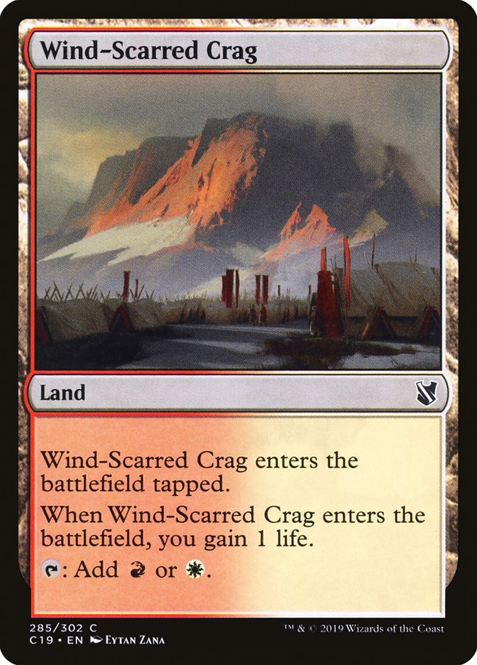 Wind-Scarred Crag [Commander 2019] | Odin's Place