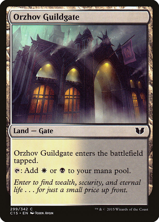 Orzhov Guildgate (299) [Commander 2015] | Odin's Place