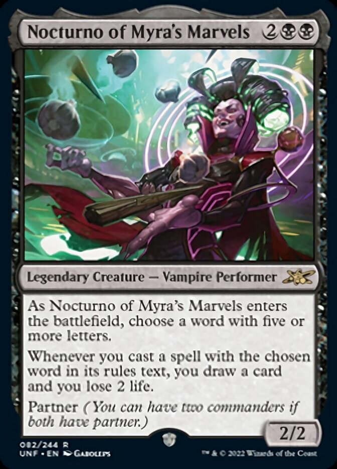 Nocturno of Myra's Marvels [Unfinity] | Odin's Place